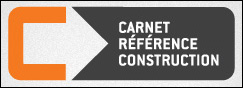 Logo cliquable dont l'hyperlien conduit au Carnet de référence dans la construction.